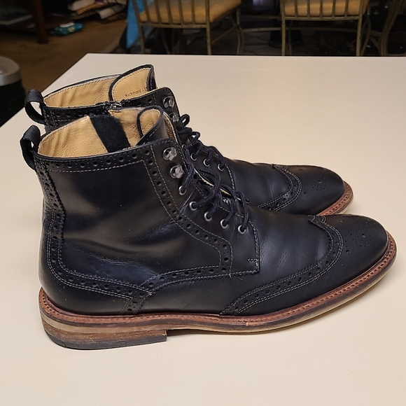 Warfield and Grand Richmond wingtip dress boots size 8 1/2 - Picture 6 of 9